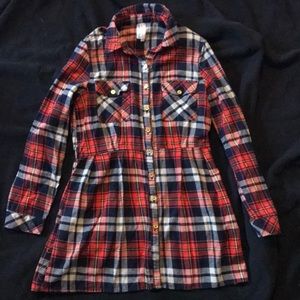 Plaid dress Large